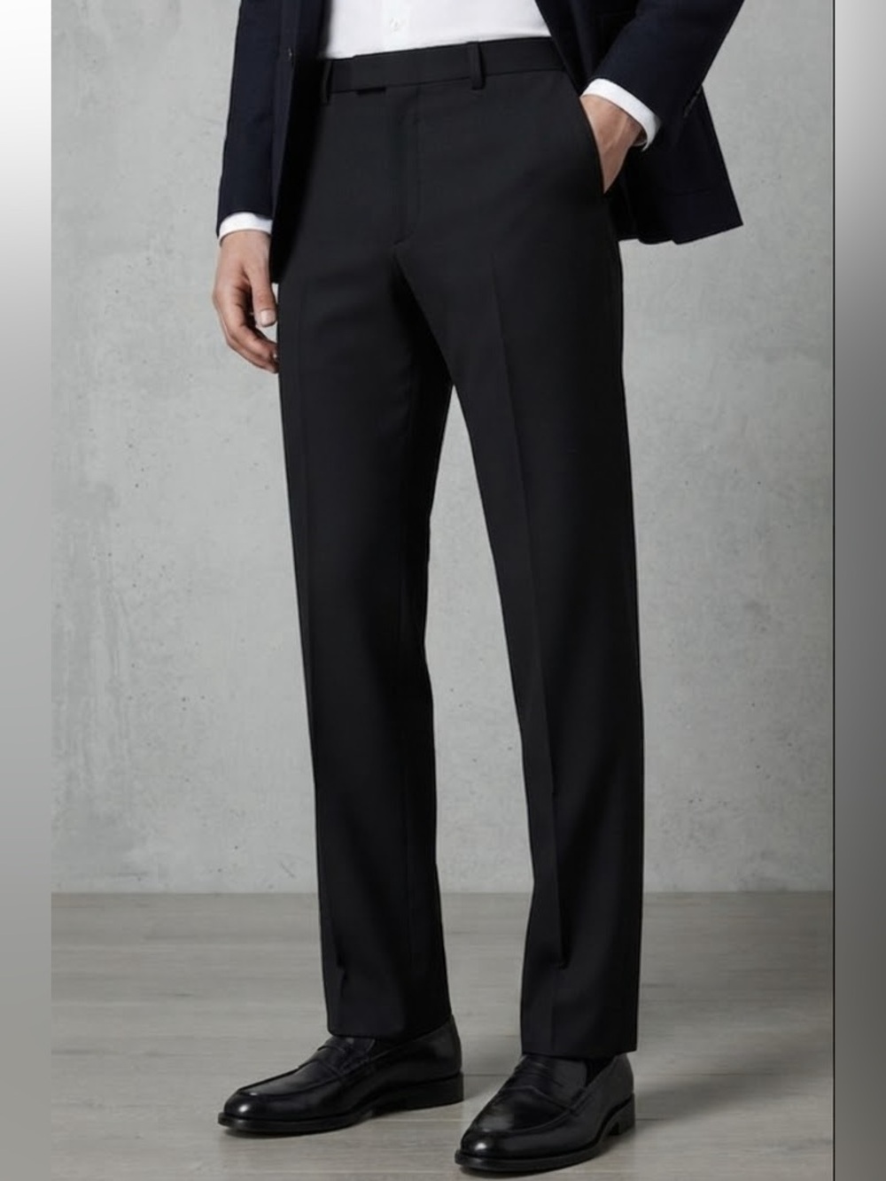 The Kooples Classic Black Dress Trousers